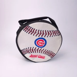 MLB Chicago Cubs Jewel-Osco Insulated Cooler Lunchbox Baseball Round with Handle - Picture 1 of 7