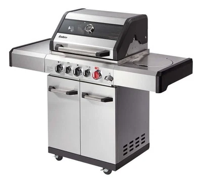 Enders Barbecue a Gas Kansas II Pro 3 SIK Turbo 3 Fuochi Carrello Barbecue 800 Gradi Turbo - Immagine 1 di 4