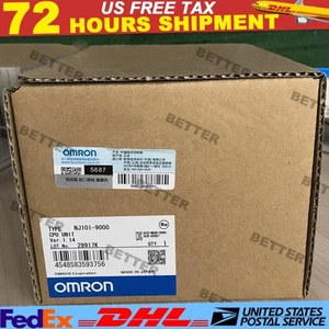 Brand New In Box Omron NJ101-9000 PLC Module NJ101-9000 - Picture 1 of 1
