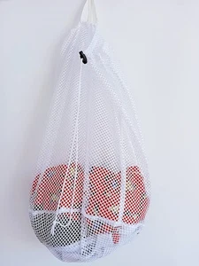 Small Commercial Mesh Laundry Bag with Handle and Drawstring for Dormitory, T... - Picture 1 of 5