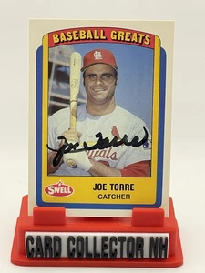 Autógrafo Swell Auto Joe Torre 1990 JSA  - Imagen 1 de 4