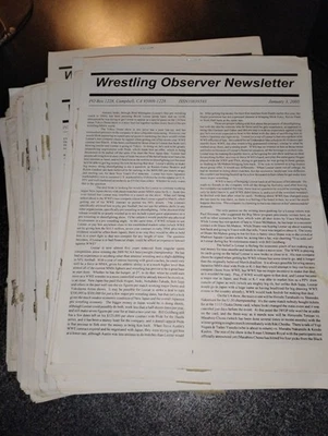 Boletín Wrestling Observer Dave Meltzer (2005, 45 números completos) Foto 1 de 4