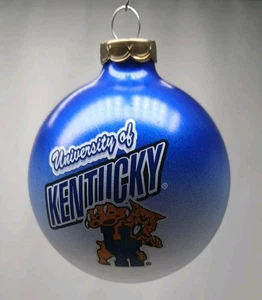 University Of Kentucky Wildcats NCAA Weihnachtsschmuck Topperscot blau & silber - Bild 1 von 5