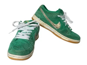 Nike SB Dunk Low Pro Shamrock Mens Size 9.5 Skateboarding Shoes - Picture 1 of 20