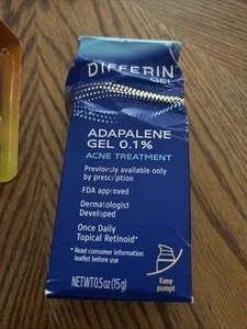 Differin Adapelene Gel 0.1% Tratamiento Acné - 0.5oz 10/26 - Imagen 1 de 2