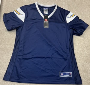 Los Angeles L.A. Chargers NFL Pro Line Blank Dark Blue Jersey Woman’s Medium - Picture 1 of 8