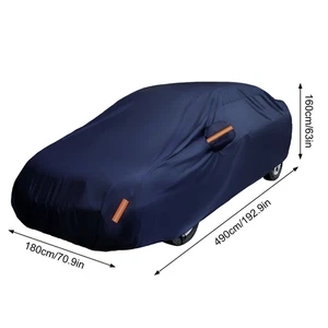 Cubierta Completa para Coche Impermeable Todo Clima SUV Protección Lluvia Nieve Resistente al Polvo/ - Imagen 1 de 12