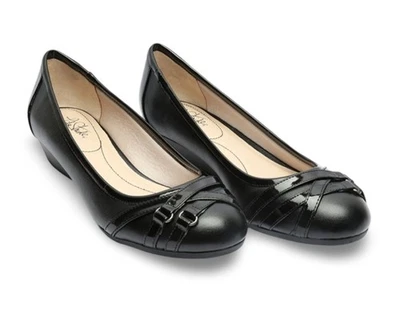 Cuña de balet LifeStride estilo negro para mujer nueva/sin caja 9N Foto 1 de 4