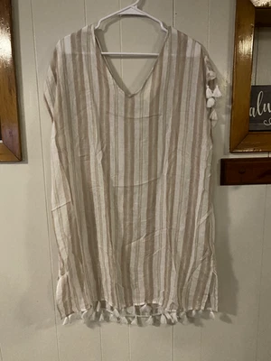 C&C California Women’s Tan Shirt Top Blouse Size L - Image 1 of 3