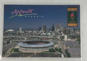 Postal de los Juegos Olímpicos de Atlanta 1996-Estadio del Condado de Fulton - Imagen 1 de 2