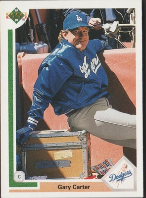 1991 UPPER DECK GARY CARTER #758 Foto 1 de 2