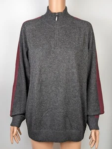 Metropolitan View Men's Dark Gray 100% Cashmere Sweater/Pullover size L - Picture 1 of 5