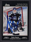 Felix Potvin Hand Signed 1992 7th Inning Sketch Minor League Hockey Card #26 COA