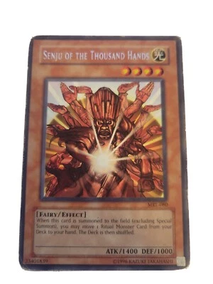 Yu-Gi-Oh! TCG Senju of the Thousand Hands Spell Ruler MRL-080 Rare Damaged  - Image 1 of 4