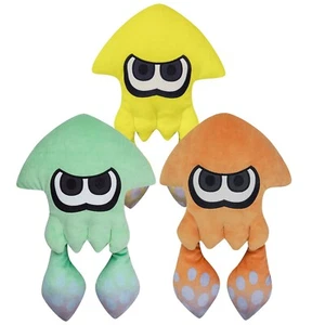 Nintendo Splatoon3 ALL STAR COLLECTION Plushie Squid 3 Colors M Size JAPAN NEW - Picture 1 of 36