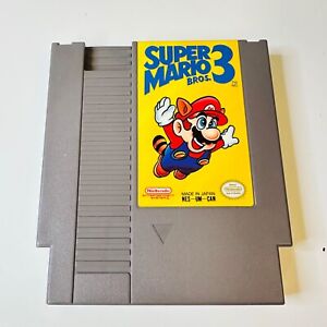 Super Mario Bros. 3 (Nintendo NES, 1990) Cart