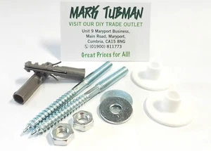 BATHROOM SANITARY WALL MOUNTED BASIN FIXING KIT - Picture 1 of 4