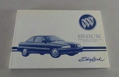 Manuale Dell'Utente / Manuale Buick Skylark Anno 1994 - Immagine 1 di 2