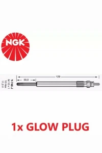1X FOR MERCEDES A-CLASS A160 CDI 1.7 W169 04- DIESEL HEATER GLOW PLUG Y-746J - Picture 1 of 1