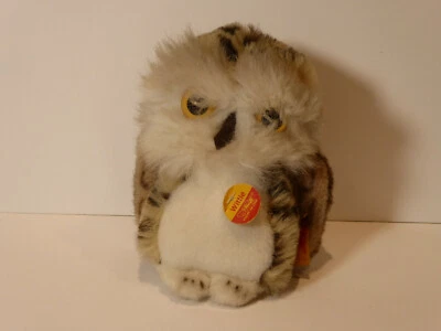 Steiff, Wittie Eule, 1550/12, neuwertig,  - Bild 1 von 2