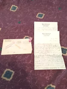Maravillosa carta con membrete del hotel California 1941 - Imagen 1 de 6