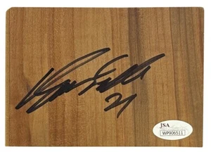 Dominique Wilkins autographed signed inscribed floorboard Atlanta Hawks JSA COA - Picture 1 of 2