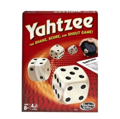 Yahtzee Classic Dice Game, for 2+ Players Free Delivery - Image 1 of 4