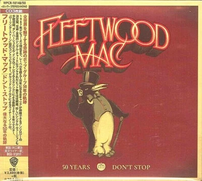 Fleetwood Mac SEALED BRAND NEW 3CD "50 Years - Don't Stop" Compilation Japan OBI - Image 1 of 2