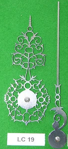 Antique Clock Hands LC19 Made In England From Original Design *Intricate design* - Picture 1 of 2