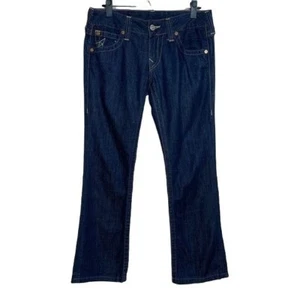Pantaloni denim True Religion jeans Bootcut World Tour lavaggio scuro da donna taglia 28 - Foto 1 di 10