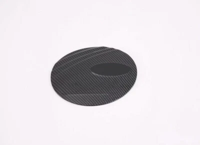 Carbon fiber Fuel Lid Petrol Gas Tank Cover Trim For Subaru Forester 2019-2021 - Image 1 of 3
