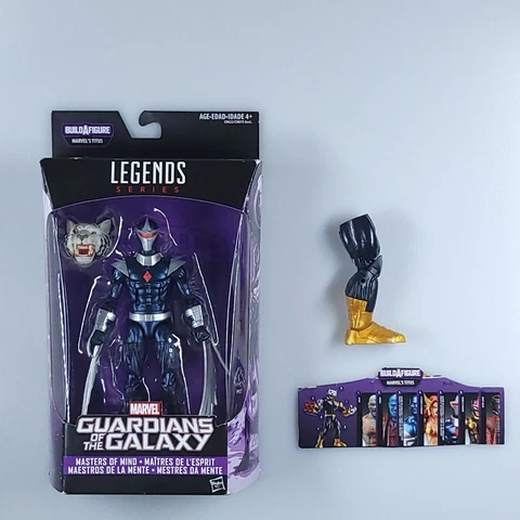 Hasbro - Marvel Legends - Guardians of the Galaxy - Darkhawk + Titus Leg BAF Cover