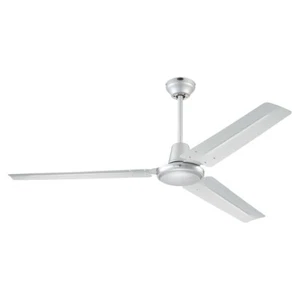 Industrial 56" Westinghouse Ceiling Fan Silver with Wall Control - Picture 1 of 4