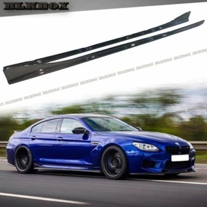 FIT 2014 2015 2016 2017 2018 BMW F06 M6 GRAN COUPE 3D TYPE CARBON SIDE EXTENSION - Bild 1 von 4