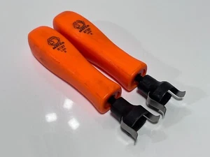 Juego de herramientas retenedoras removedoras de resorte de freno Matco Tools EE. UU., 2 piezas, naranja - BT98, BT97 - Imagen 1 de 8