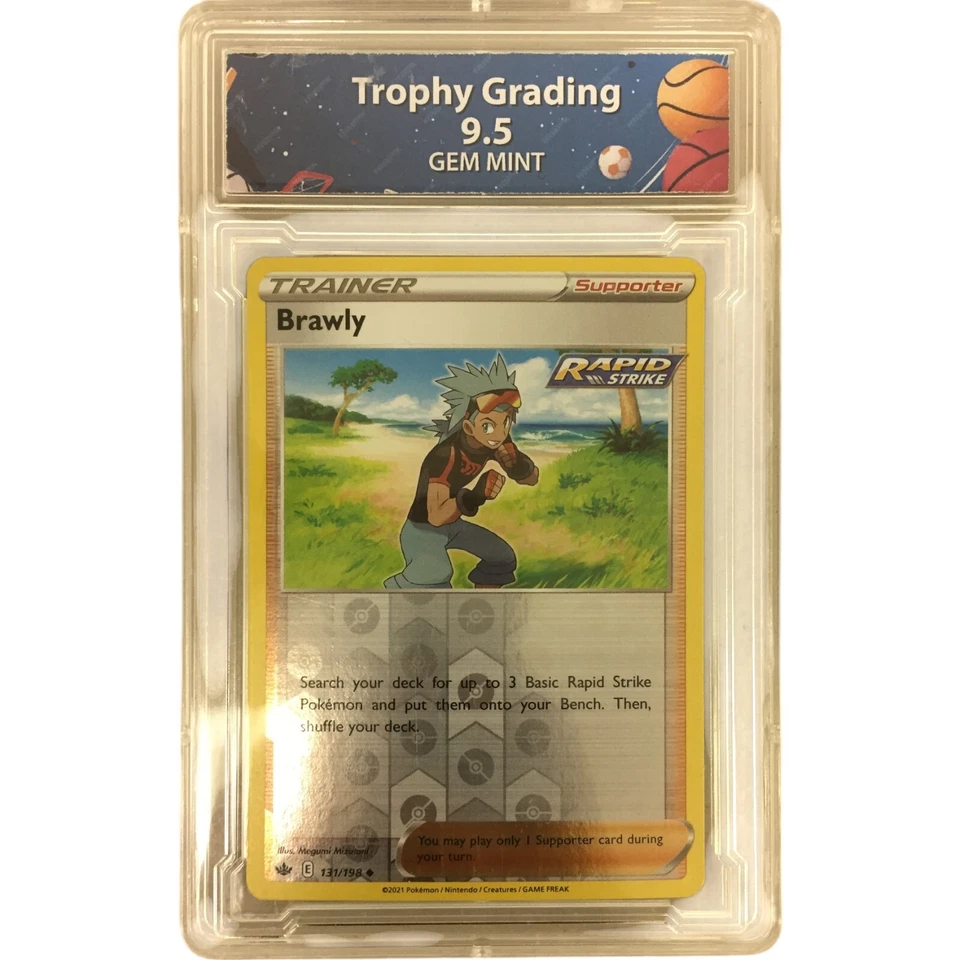 Pokemon Brawly 131/198 Sword & Shield Chilling Reign 9.5 Gem Mint - Image 1 of 4