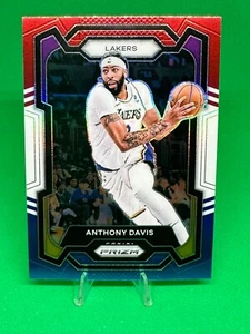 Anthony Davis 2023-24 Panini Prizm #94 Red White & Blue Prizm Los Angeles Lakers - Picture 1 of 2