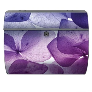 Briefkasten Blüte Blätter Blume lila Florist Garten Natur Pflanze pastell Design - Bild 1 von 8