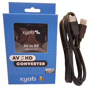 Convertidor de RCA a HDTV con cable HDMI de 6 pies para SNES/N64/GameCube/Wii/Ps1/Ps2 - Imagen 1 de 7