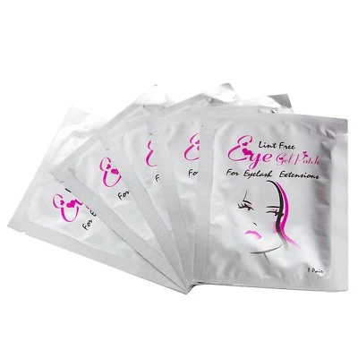 200 Paar Augenpads Wimpernverlängerung Augen Gel Pads Hydrogel Eyepads fußelfrei - Bild 1 von 4
