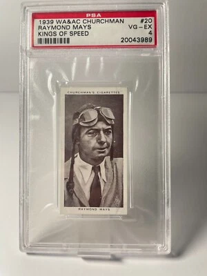 1939 Churchman's Kings of Speed - #20 Raymond Mays PSA 4 - Image 1 of 2