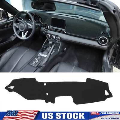 Se adapta a Mazda MX-5 Miata 2016-2023 Cubierta de tablero antideslizante Alfombrilla Cojín Foto 1 de 4