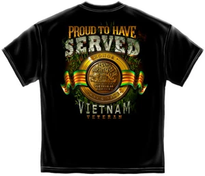 New PROUD TO HAVE SERVED VIETNAM T Shirt - Picture 1 of 2