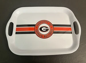 Georgia Bulldogs Serving Tray Official Licensed College Product Plasic - Picture 1 of 5