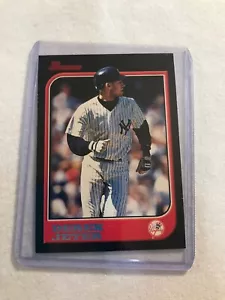 1997 Bowman Chrome Derek Jeter New York Yankees #1 Baseball Card - Picture 1 of 2