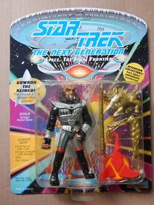1992 Star Trek The Next Generation TNG Playmates Gowron el Klingon sin usar - Imagen 1 de 2