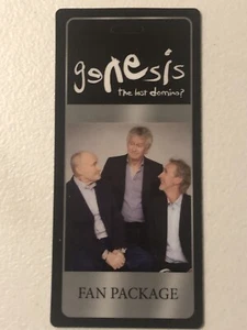 Genesis The Last Domino Music Memorabilia Tag - Picture 1 of 5