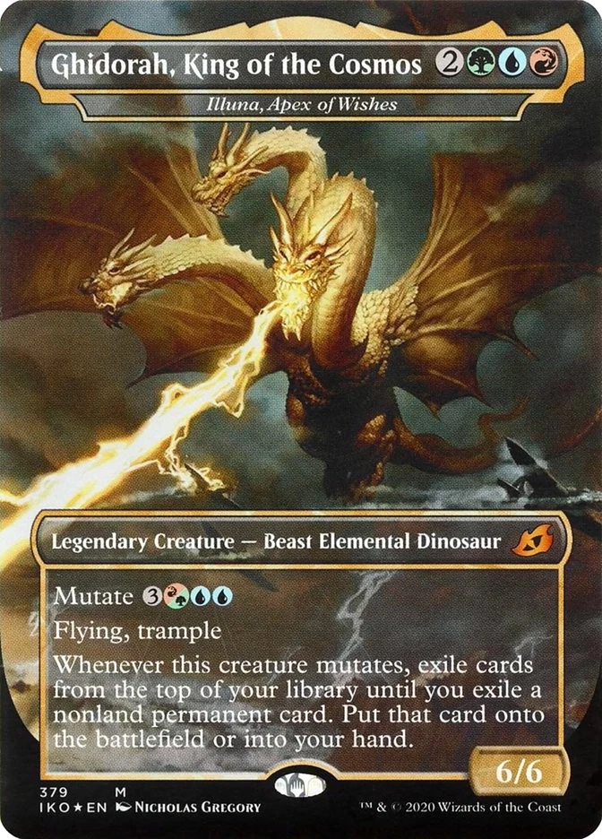 MTG Illuna, Apex of Wishes Ghidorah King of the Cosmos Godzilla Series - Image 1 of 1
