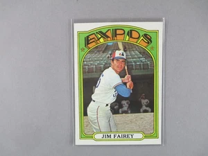 1972 Topps Baseball semi Hi # 653 Jim Fairey NMT, NMT+   O/C - Picture 1 of 2