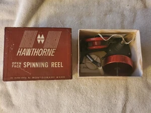 Hawthorne Open Face Spinning Reel Model #60-6415 Box & Reel Needs Bale - Picture 1 of 11